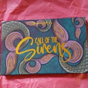 Call of the Sirens Eyeshadow Palette - Gold and Purple